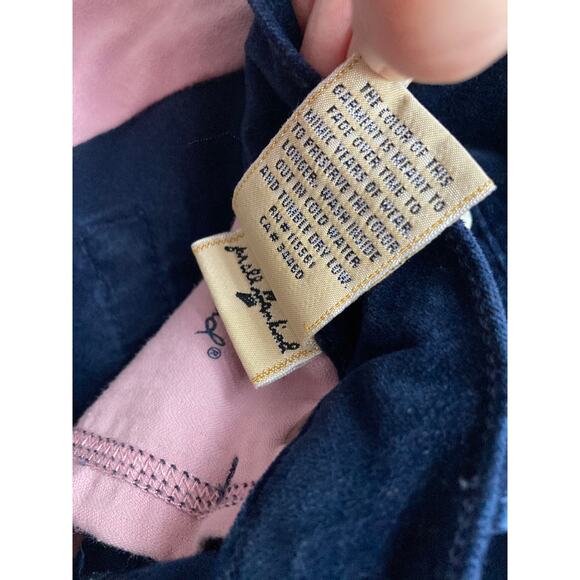 Anthropologie 7 for all mankind velour navy flare jeans 28 - Picture 6 of 11